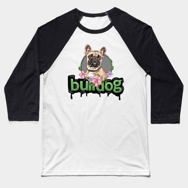 French Bulldog Lover T-Shirt Baseball T-Shirt by Crazy.Prints.Store